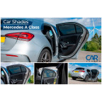 Set Car Shades (achterportieren)  Mercedes A-Klasse W177 HB 5-deurs 2018- (2-delig)