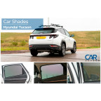 Set Car Shades (achterportieren) passend voor Hyundai Tucson (NX4E) 2020- (2-delig)