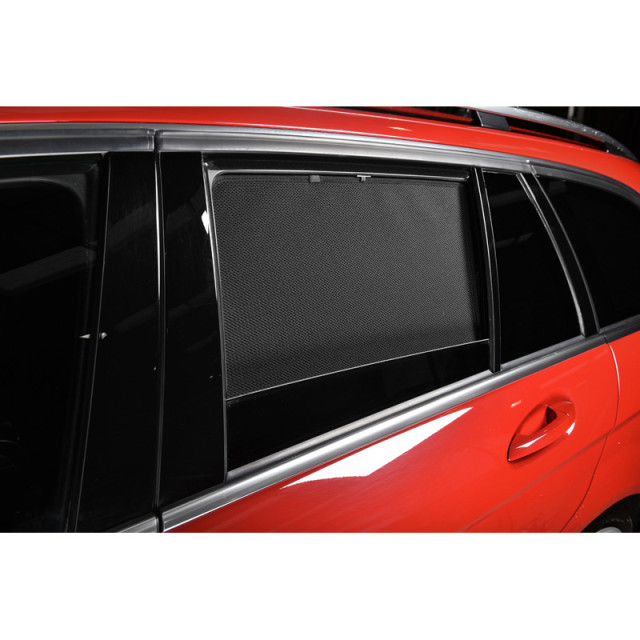 Set Car Shades (achterportieren)  Opel Corsa D 5 deurs 2006-2014 & Corsa E 5 deurs 2014-2018 (2-delig)