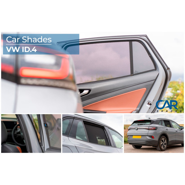 Set Car Shades (achterportieren)  Volkswagen ID.4 2020- (2-delig)