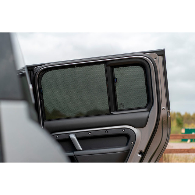 Set Car Shades (achterportieren) passend voor Land Rover Defender D110 5-deurs 2020- (4-delig)