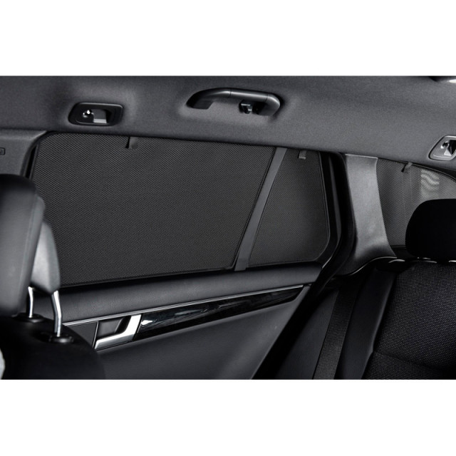 Set Car Shades (achterportieren) passend voor Toyota Hilux VIII Double Cab 2015- (2-delig)