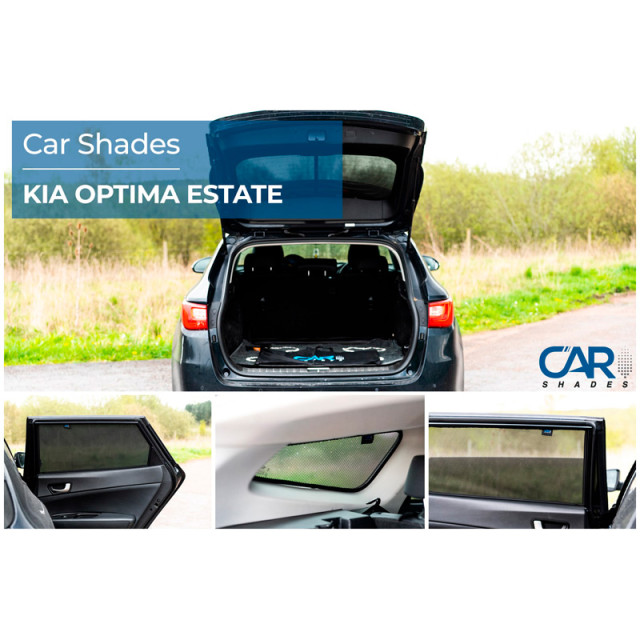 Set Car Shades passend voor Kia Optima Sportswagon 2016-2020 (6-delig)